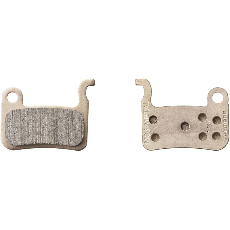 Shimano - M06-MX Disc Brake Pads and Spring - Metal Sintered Pad / Steel Back