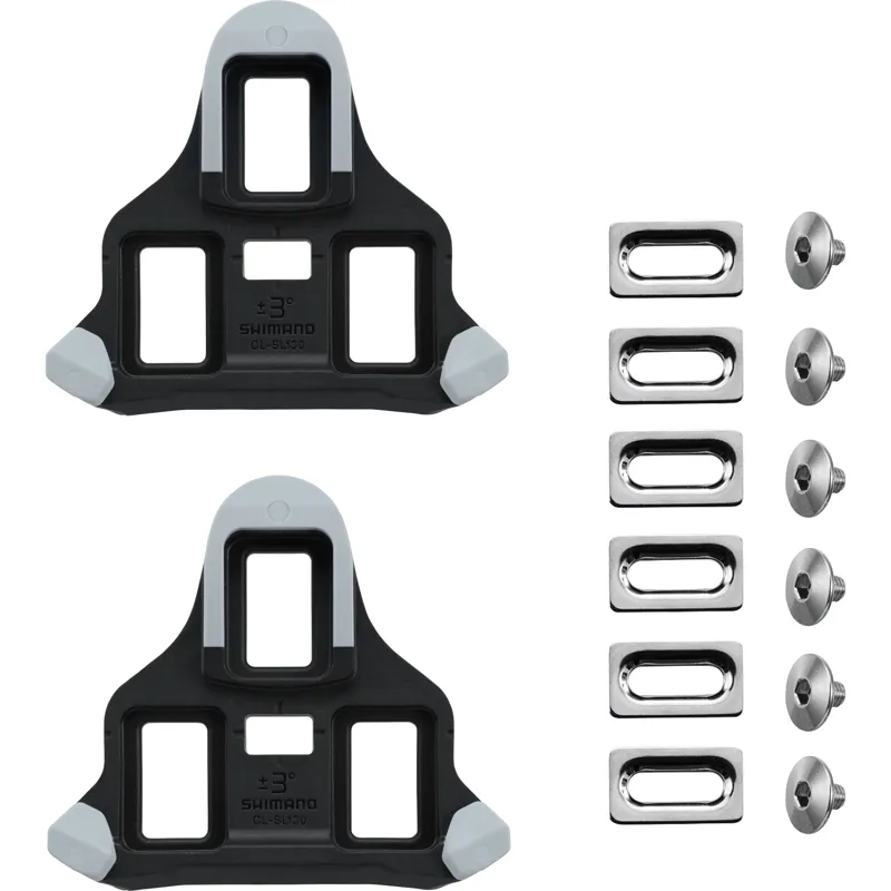 Shimano - CL-SL130 SPD-SLR Cleat - 3 Degree - Grey-1