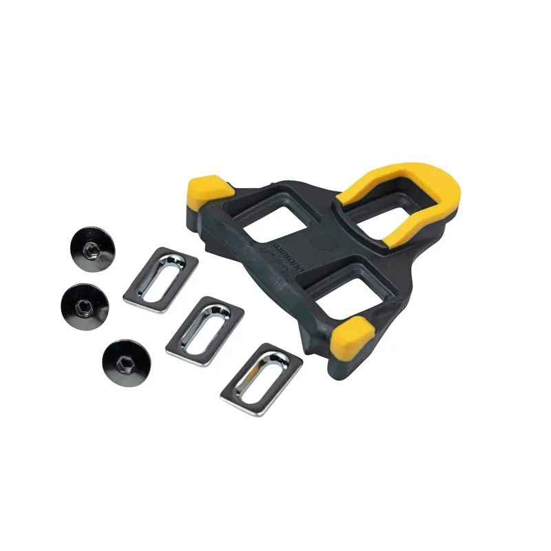 Shimano - SM-SH11 SPD-SL Cleats - Centre Pivot Floating - Yellow 6 Degrees Float-3