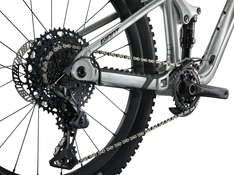 Giant - Faith 24 Full Suspension Kids Mountain Bike in Raw Aluminium-3