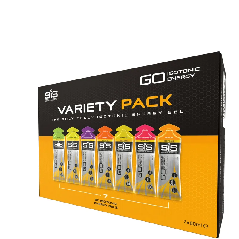 SiS - GO Isotonic Energy Gel - 7 Mixed Flavours -1