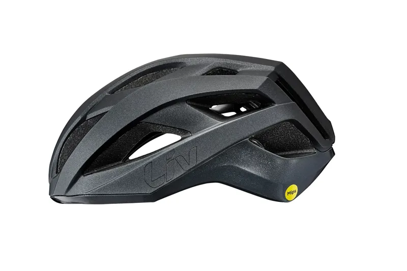 Liv - Rev Comp MIPS Road Cycling Helmet in Gloss Asphalt Black-1