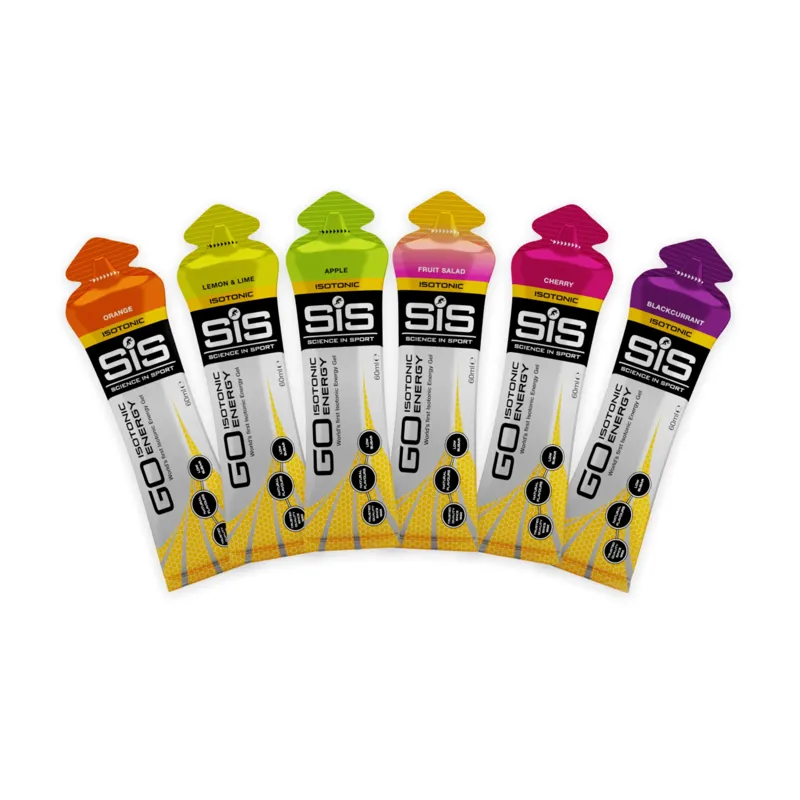 SiS - GO Isotonic Energy Gel - 7 Mixed Flavours 