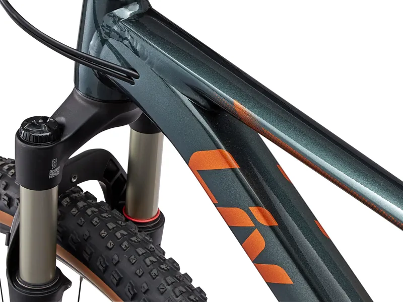 Liv - Tempt 0 Hardtail Mountain Bike in Gloss Asphalt Green-5