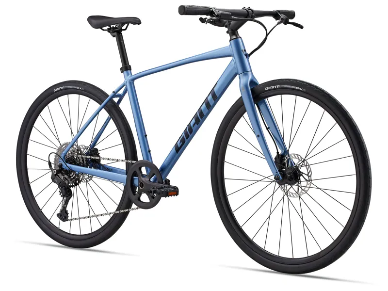 Giant - Escape Disc 1 Hybrid Bike in Frost Silver-1