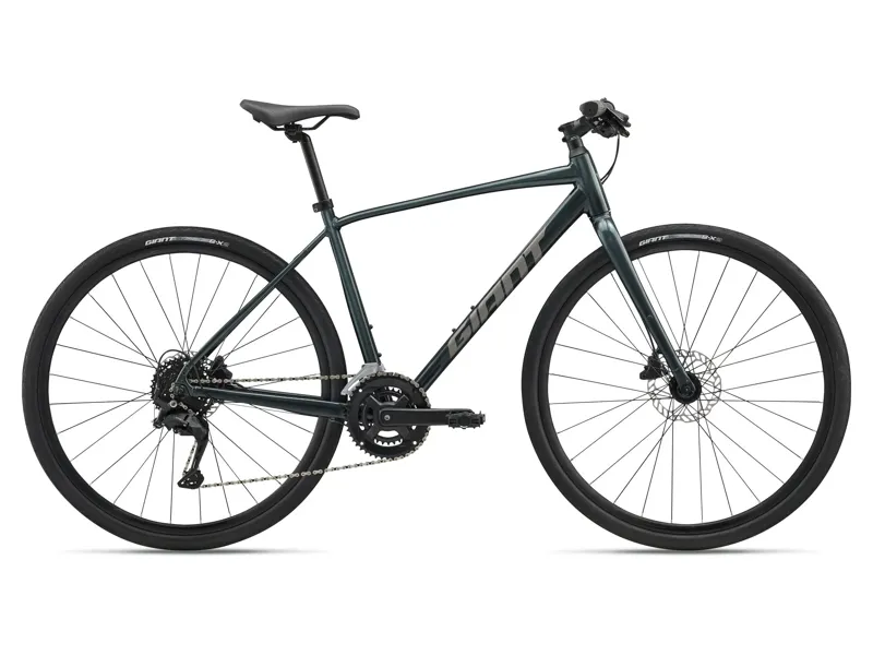 Giant - Escape Disc 2 Hybrid Bike in Asphalt Green