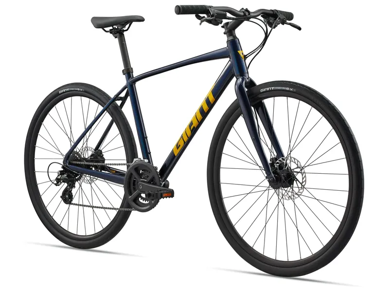 Giant - Escape Disc 3 Hybrid Bike in Ultra Navy-1