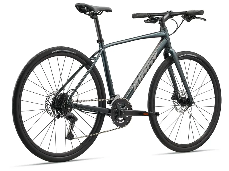 Giant - Escape Disc 2 Hybrid Bike in Asphalt Green-1