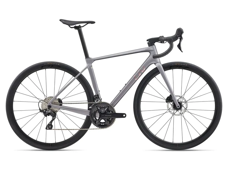Liv - Langma Advanced 2 Pro Road Race Bike In Native Grey/Chrome