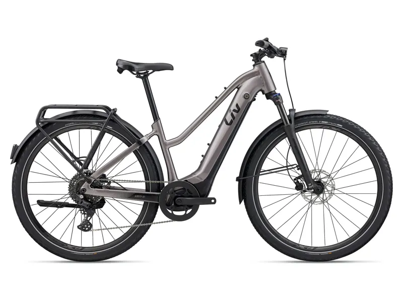 Liv - Amiti E+ 3 Electric Hybrid City Bike in Early Espresso