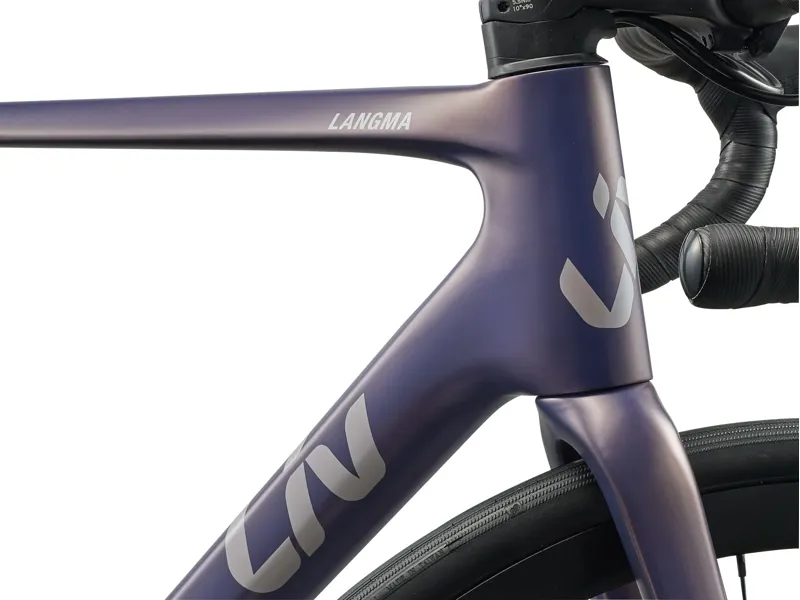 Liv - Langma Advanced 1 Pro Road Race Bike In Meteorite Mist-3
