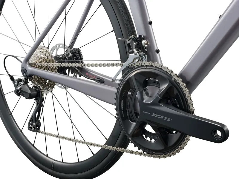 Liv - Langma Advanced 2 Pro Road Race Bike In Native Grey/Chrome-4