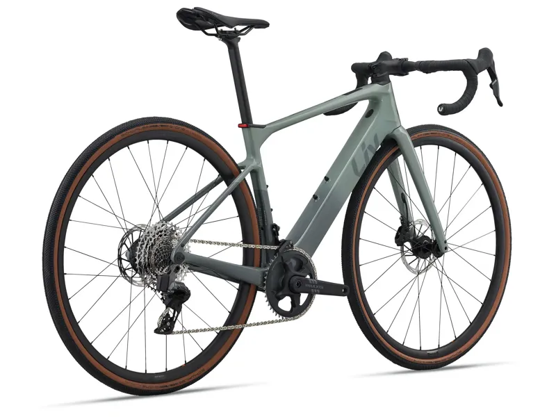 Liv - Avail Advanced E+ Elite AR Electric Endurance Road Bike in Eucalyptus/Blue Grey-1