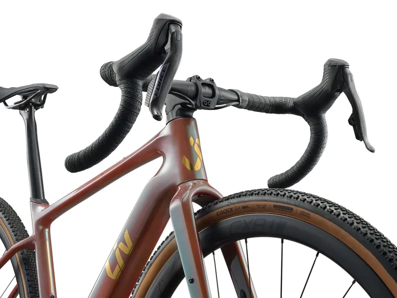 Liv - Devote Advanced Pro Gravel Bike in Nebula/Chrome-5