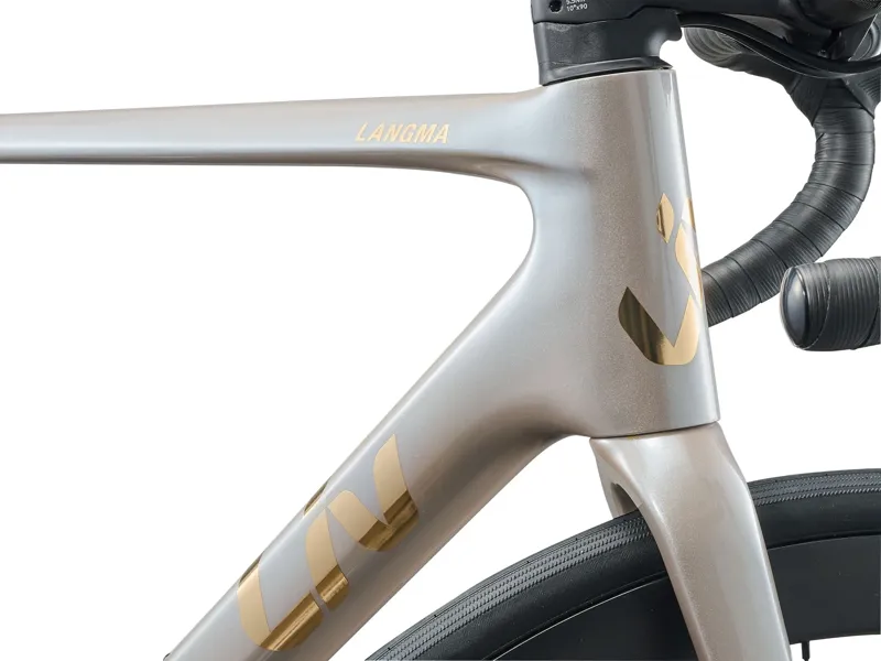 Liv - Langma Advanced 0 Road Race Bike in Camel Silk/Chrome-5