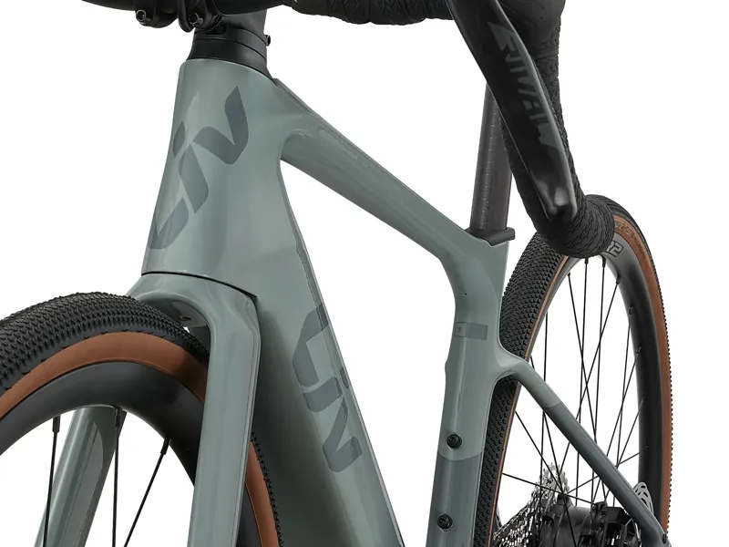 Liv - Avail Advanced E+ Elite AR Electric Endurance Road Bike in Eucalyptus/Blue Grey-4
