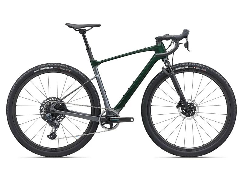 Giant - Revolt X Advanced Pro 0 Gravel Bike in Kelp Forest/Charcoal