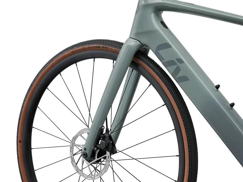 Liv - Avail Advanced E+ Elite AR Electric Endurance Road Bike in Eucalyptus/Blue Grey-5