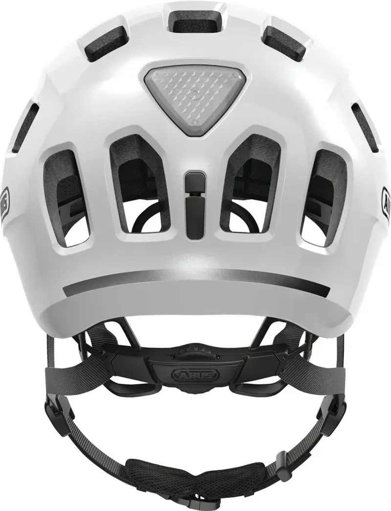 ABUS - Youn-I 2.0 Youth Bike Helmet in Pearl White-1