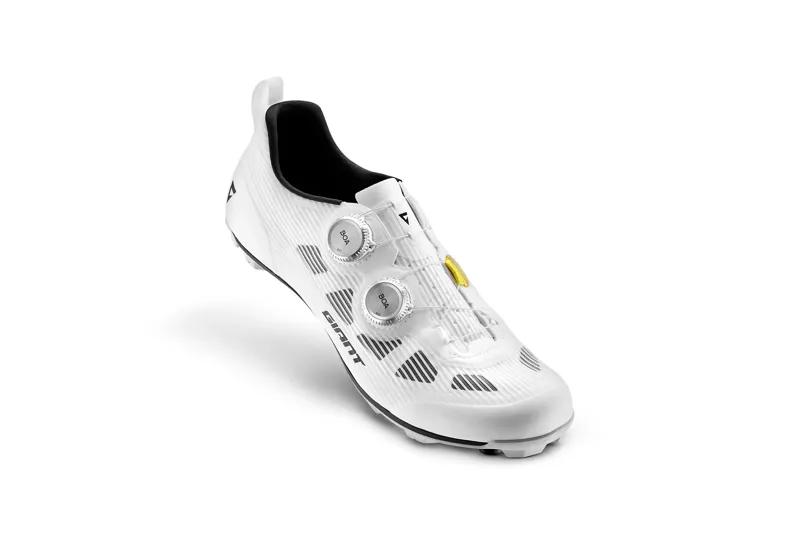 Giant - Charge Pro Carbon Gravel Cycling Shoes in Matte White