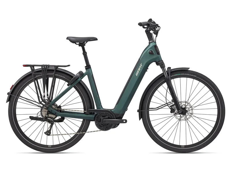 Giant - NewTour E+ 3 LST Electric City Bike in Kelp/Forest