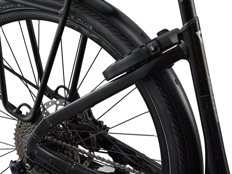 Giant - AnyTour E+ 1 LST Electric City Bike in Panther-8