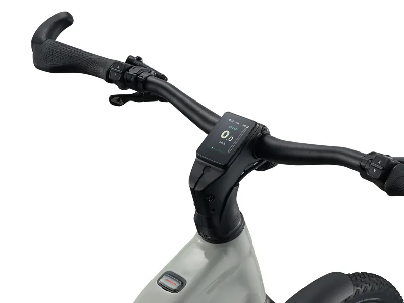 Giant - Explore E+ 0 Stagger Electric Hybrid Bike in Snow Drift-8