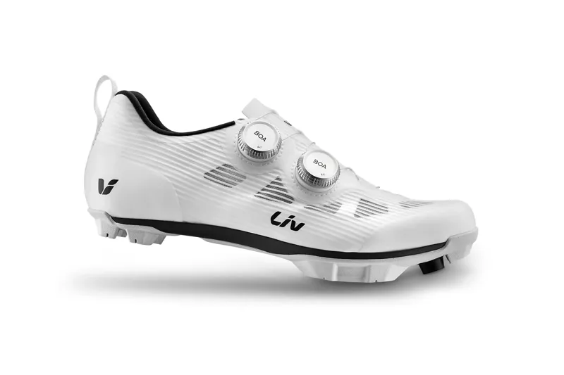 Liv - Tesca Pro Carbon Gravel Cycling Shoes in Matte White-1