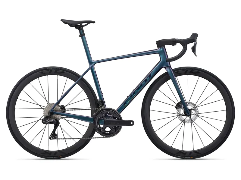 Giant - TCR Advanced SL 1 Road Race Bike In Gloss Blue Dragonfly/Laser Foil