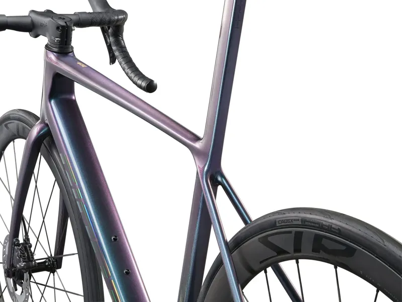 Giant - TCR Advanced SL 1 Road Race Bike In Gloss Blue Dragonfly/Laser Foil-1