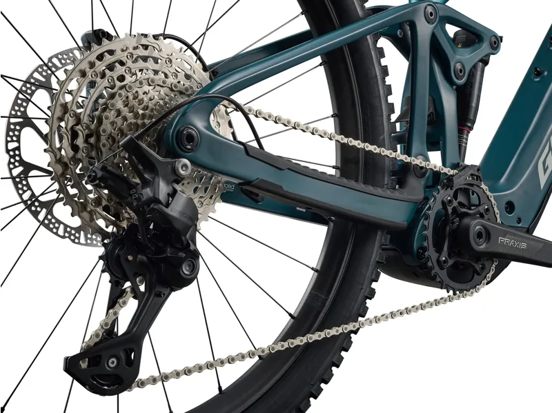 Giant - Trance Advanced E+ 2 Full Suspension Electric Mountain Bike in Fanatic Teal / Deep Lake -5