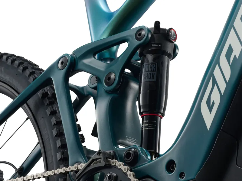 Giant - Trance Advanced E+ 2 Full Suspension Electric Mountain Bike in Fanatic Teal / Deep Lake -6