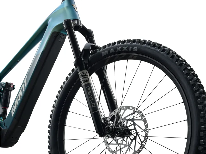 Giant - Trance Advanced E+ 2 Full Suspension Electric Mountain Bike in Fanatic Teal / Deep Lake -7