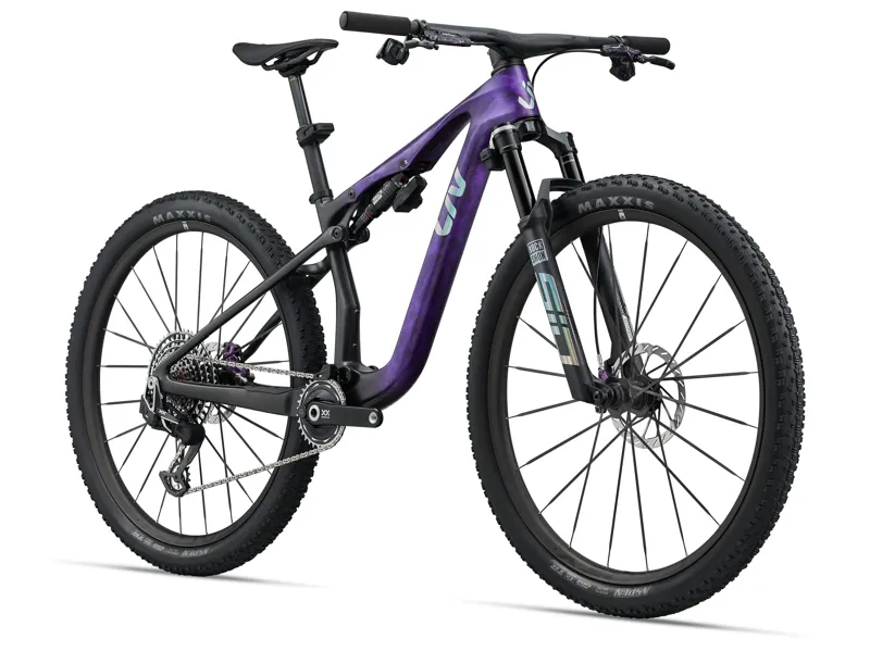 Liv - Pique Advanced SL SE Women's Carbon XC Full Suspension Mountain Bike in Stella Grey-1