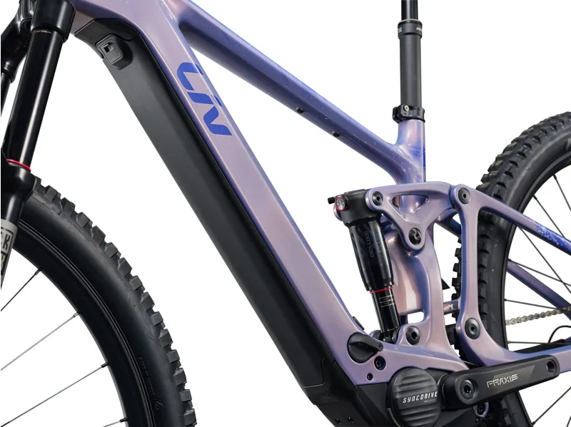 Liv - Intrigue Advanced E+ 2 Full Suspension Women's Electric Mountain Bike in Ember Violet-3