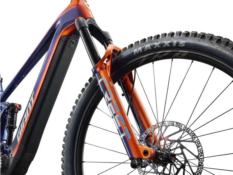 Giant - Trance Advanced E+ SE Full Suspension Electric Mountain Bike in Copper Flow-8