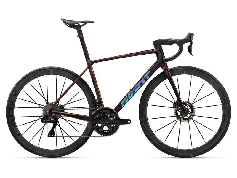 Giant - TCR Advanced SL 0 DA Road Race Bike In Gloss Black Lava/Iris