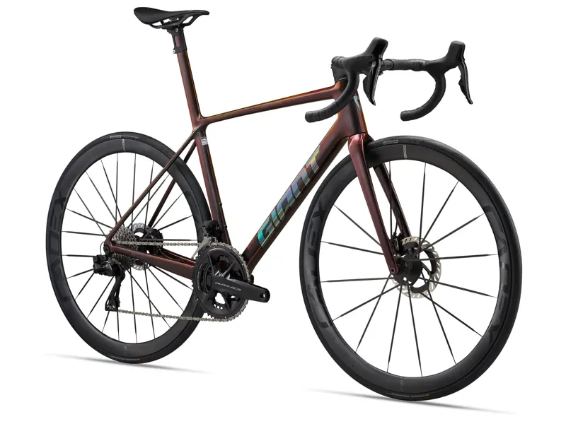 Giant - TCR Advanced SL 0 DA Road Race Bike In Gloss Black Lava/Iris-1