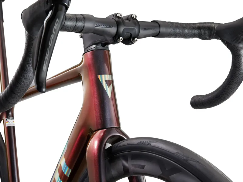 Giant - TCR Advanced SL 0 DA Road Race Bike In Gloss Black Lava/Iris-3