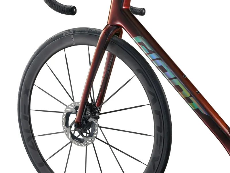 Giant - TCR Advanced SL 0 DA Road Race Bike In Gloss Black Lava/Iris-8