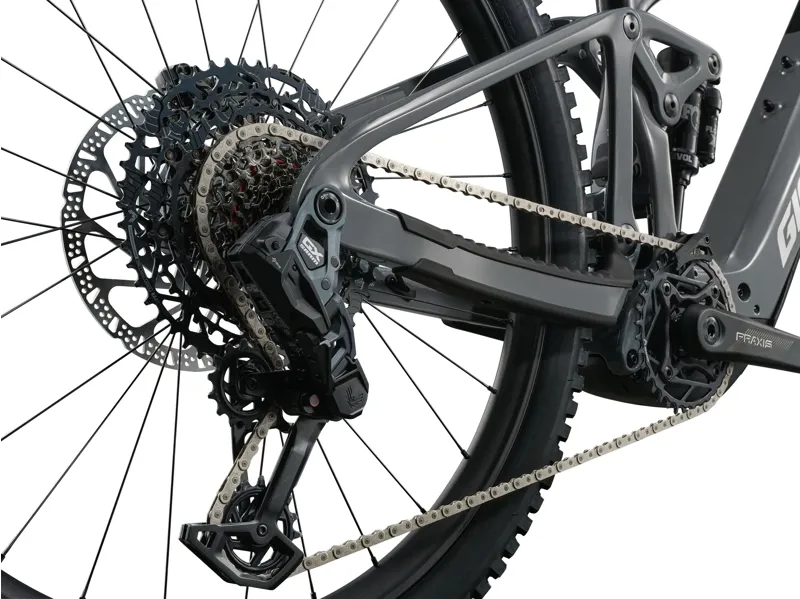 Giant - Trance Advanced E+ 1 Full Suspension Electric Mountain Bike in Carbon / Tactical Grey-6