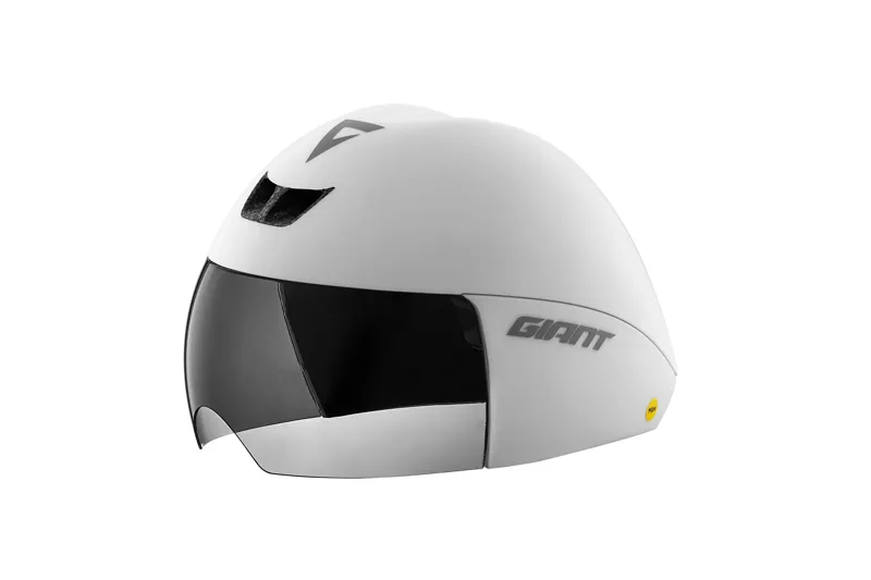Giant - Rivet MIPS Aerodynamic Time Trial Road Helmet in Matte White