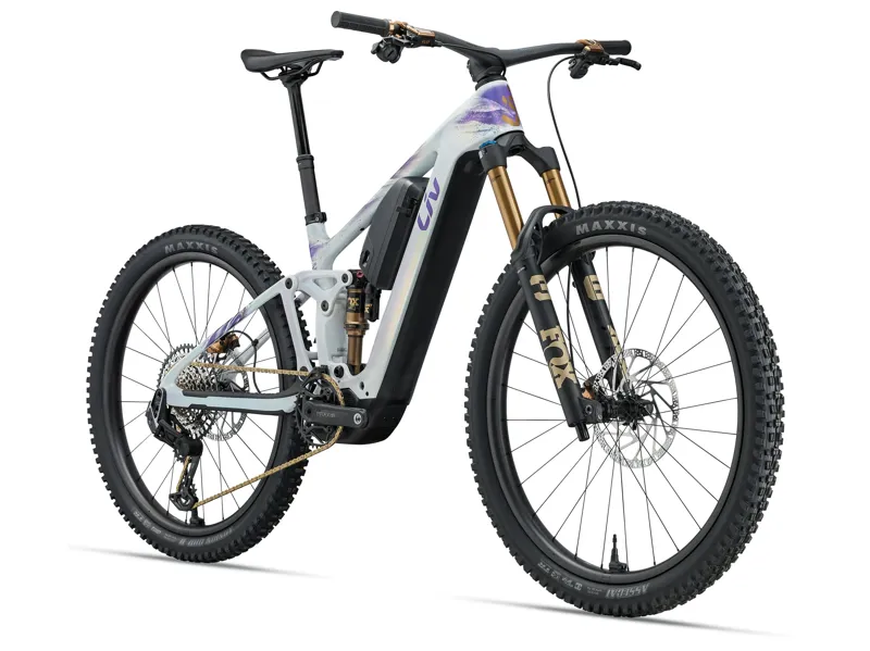 Liv - Intrigue Advanced E+ 0 Full Suspension Women's Electric Mountain Bike in Prism Pearl-1