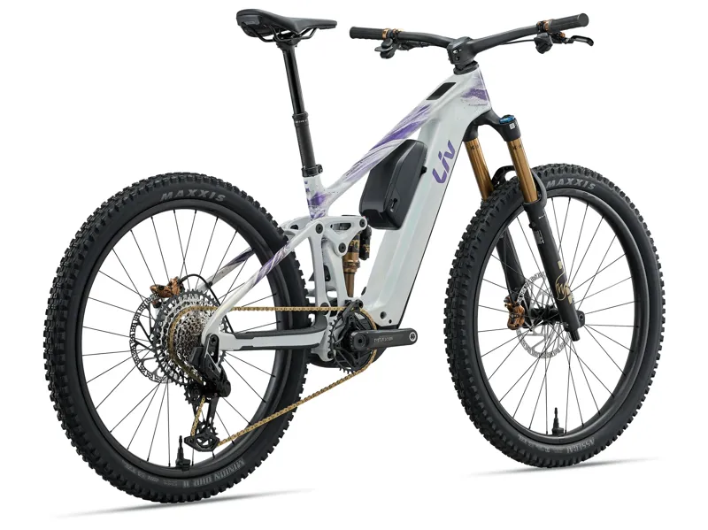 Liv - Intrigue Advanced E+ 0 Full Suspension Women's Electric Mountain Bike in Prism Pearl-2
