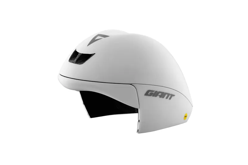 Giant - Rivet MIPS Aerodynamic Time Trial Road Helmet in Matte White-5