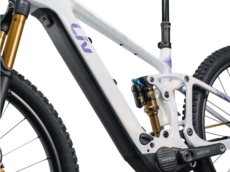 Liv - Intrigue Advanced E+ 0 Full Suspension Women's Electric Mountain Bike in Prism Pearl-6