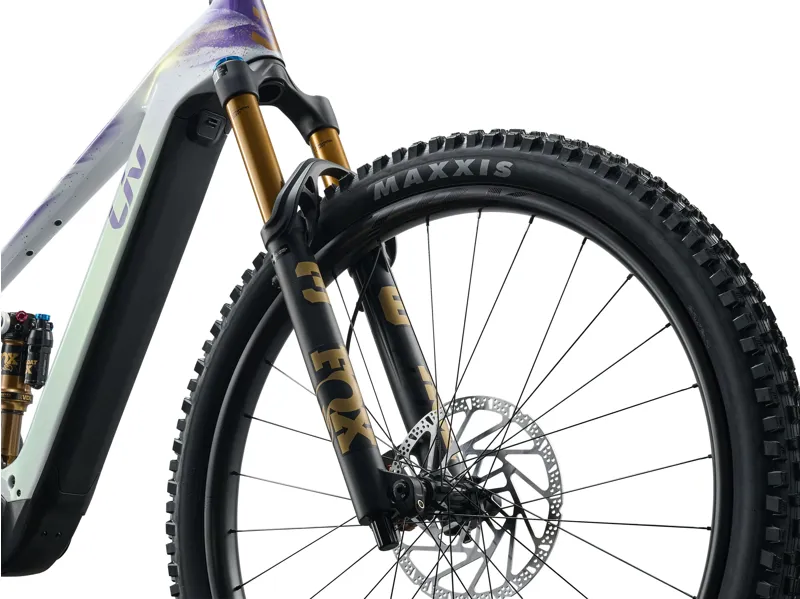 Liv - Intrigue Advanced E+ 0 Full Suspension Women's Electric Mountain Bike in Prism Pearl-8