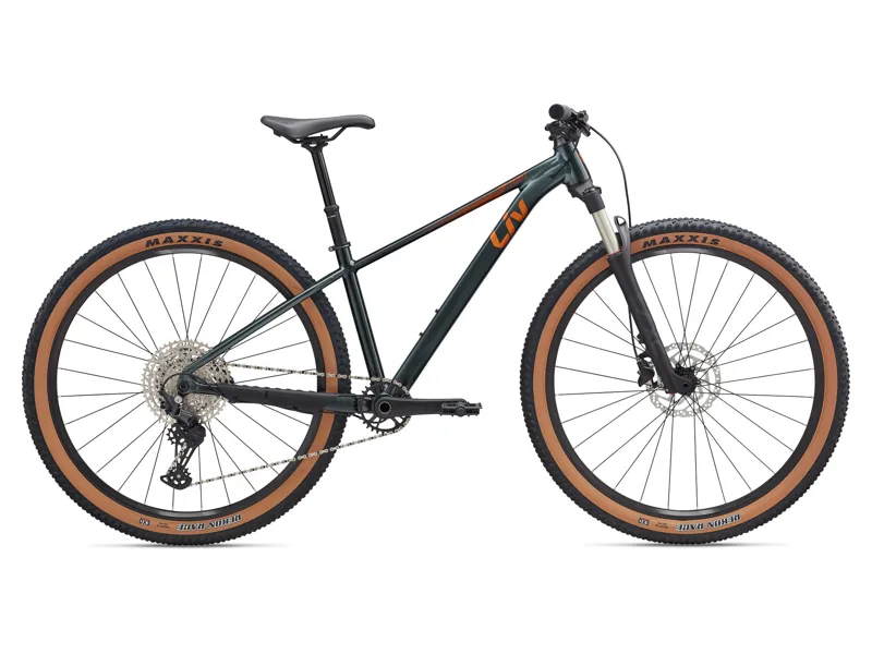 Liv - Tempt 0 Hardtail Mountain Bike in Gloss Asphalt Green