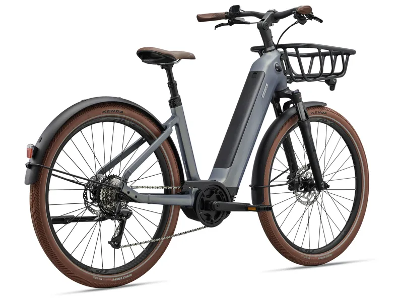 Liv - Flourish E+ 3 Women's Electric City Bike in Midnight Moon-1