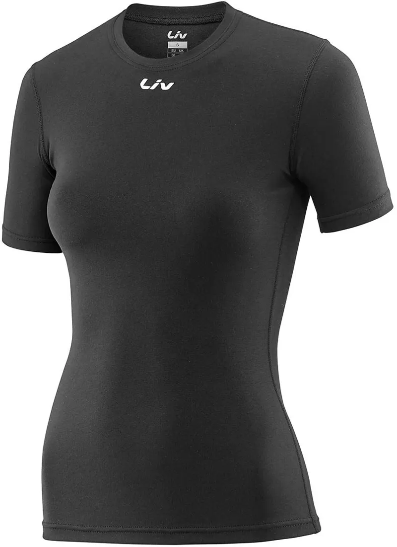 2018 Liv Short Sleeved Baselayer in Black